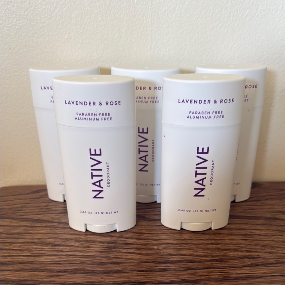 5X Native Lavender & Rose Natural Deodorant